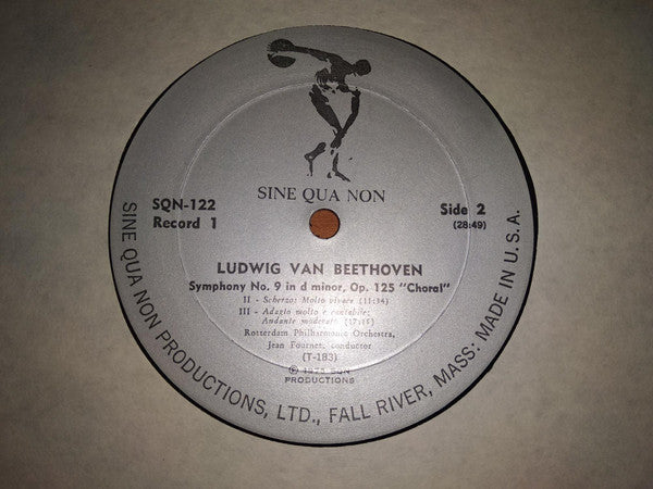 Ludwig van Beethoven / Jean Fournet / The Rotterdam Philharmonic Orchestra* : Symphony No. 9 In D Minor, Op. 125 "Choral" / Symphony No. 8 In F Major, Op. 93 (2xLP, Ltd + Box)