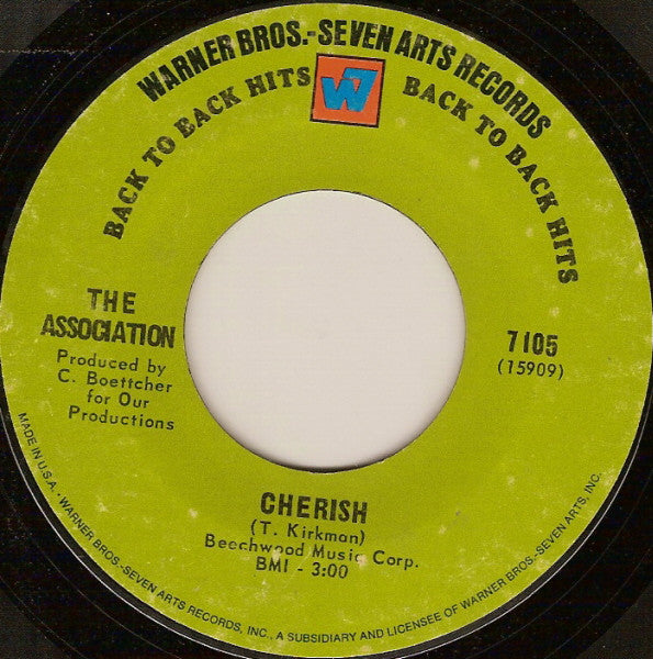 The Association (2) : Along Comes Mary / Cherish (7")