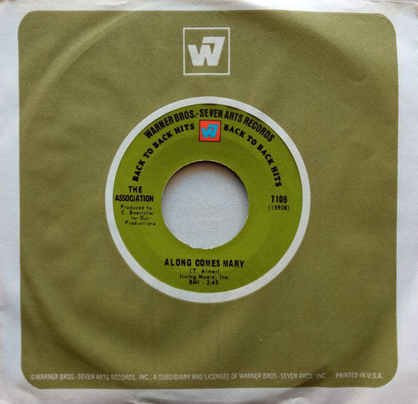 The Association (2) : Along Comes Mary / Cherish (7")