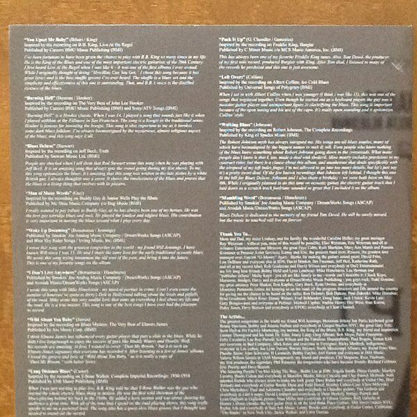 Joe Bonamassa : Blues Deluxe (LP, Album, RE)