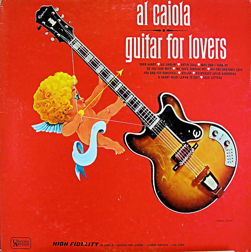 Al Caiola : Guitar For Lovers (LP, Mono)