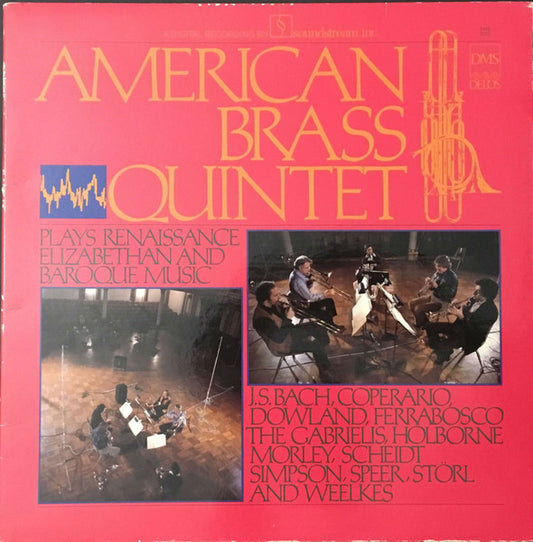 American Brass Quintet : Plays Renaissance Elizabethan And Baroque Music (LP, Album, Gat)