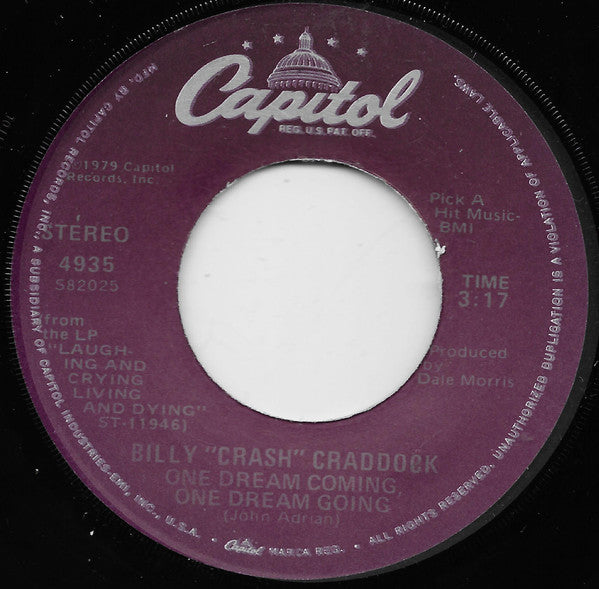 Billy Crash Craddock* : A Real Cowboy (You Say You're) (7", Single, Jac)