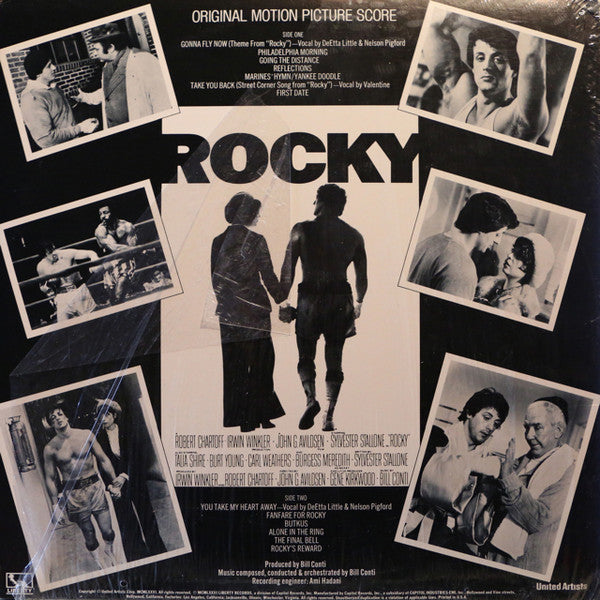 Bill Conti : Rocky - Original Motion Picture Score (LP, Album, RE)