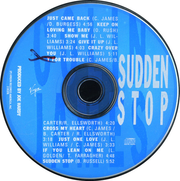 Colin James (2) : Sudden Stop (CD, Album)