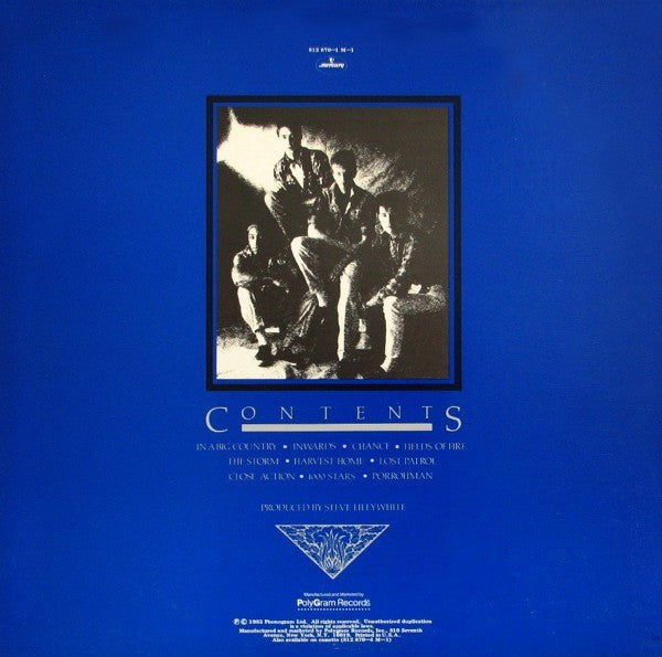 Big Country : The Crossing (LP, Album, PRC)