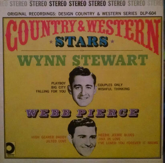 Wynn Stewart / Webb Pierce : Country & Western Stars (LP, Comp)
