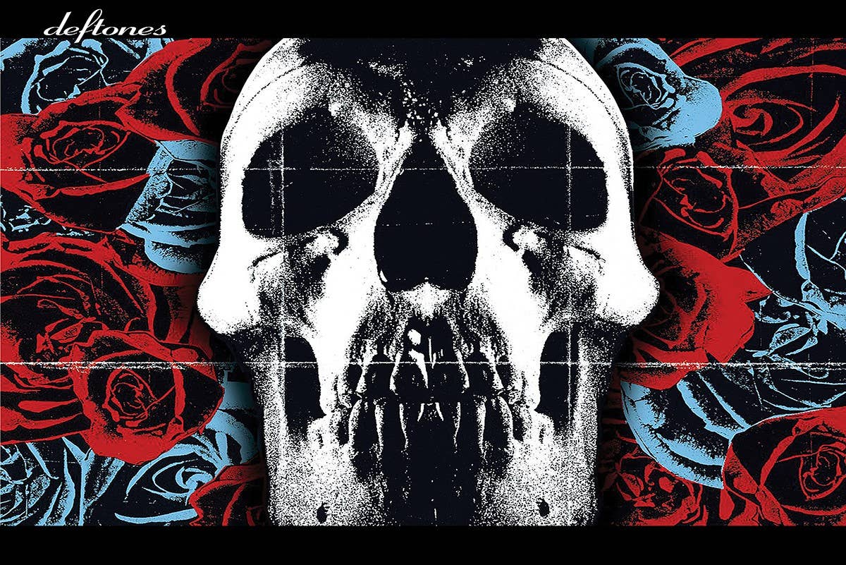 Deftones Skull Metal Rock Band Music Poster 24" X 36"