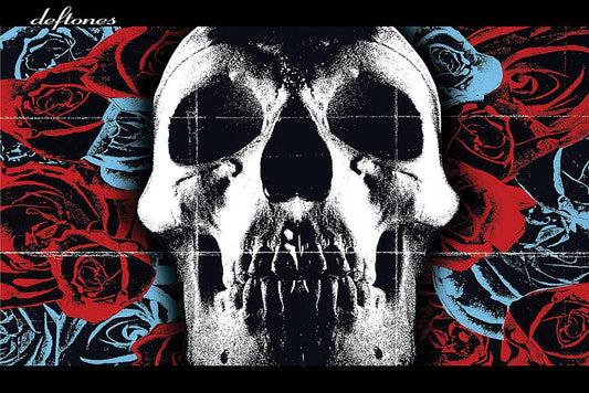 Deftones Skull Metal Rock Band Music Poster 24" X 36"