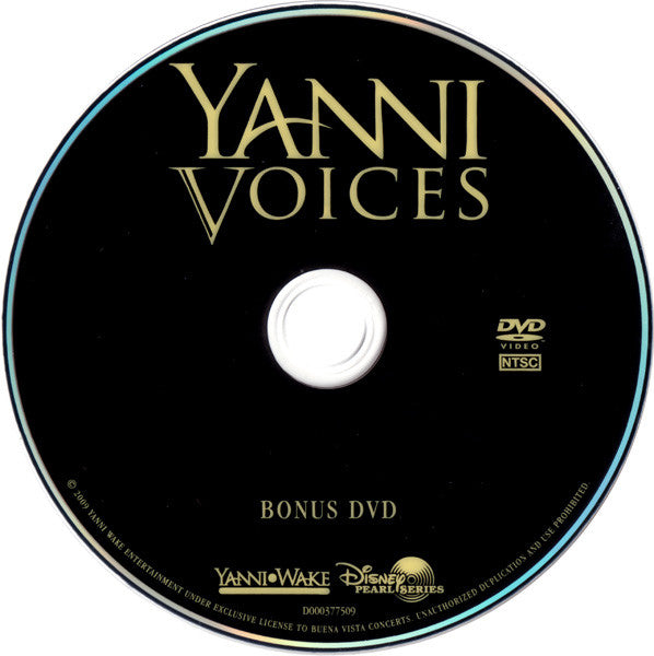 Yanni (2) : Voices (CD, Album + DVD-V, NTSC)