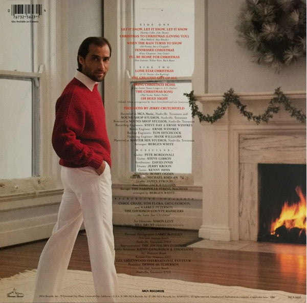Lee Greenwood : Christmas To Christmas (LP, Album, Club)