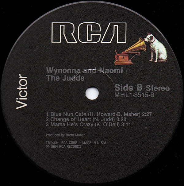 The Judds : Wynonna And Naomi (LP, MiniAlbum, Ind)