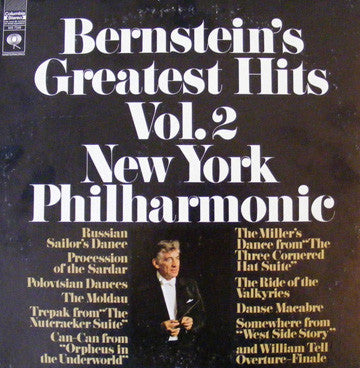 New York Philharmonic : Bernstein's Greatest Hits Vol. 2 (LP, Comp)