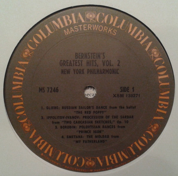 New York Philharmonic : Bernstein's Greatest Hits Vol. 2 (LP, Comp)