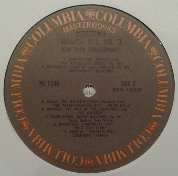 New York Philharmonic : Bernstein's Greatest Hits Vol. 2 (LP, Comp)
