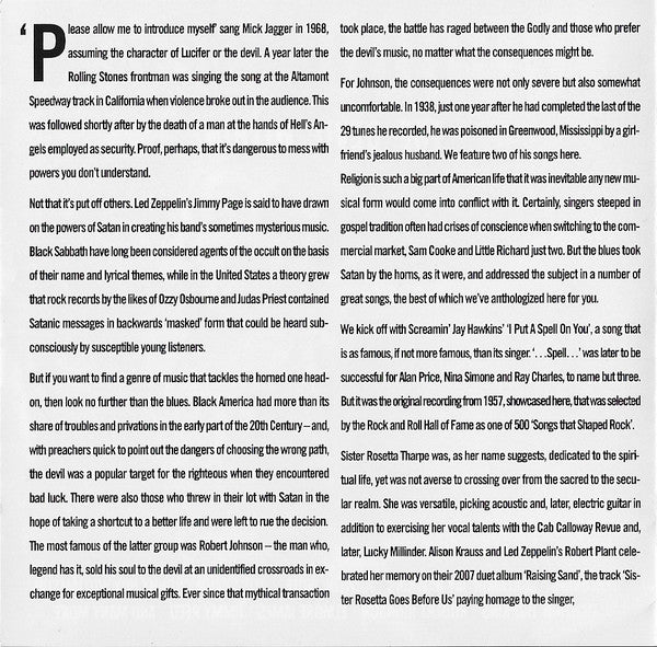 Various : Voodoo Blues - The Devil Within (2xCD, Comp)