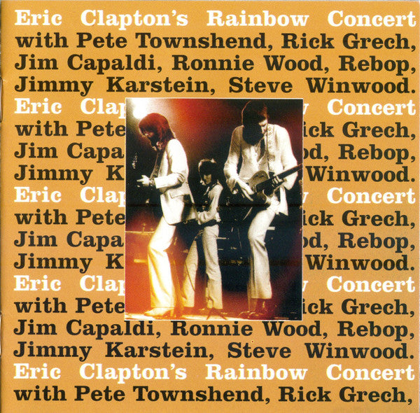 Eric Clapton : Eric Clapton's Rainbow Concert (CD, Album, RE, RM, Exp)