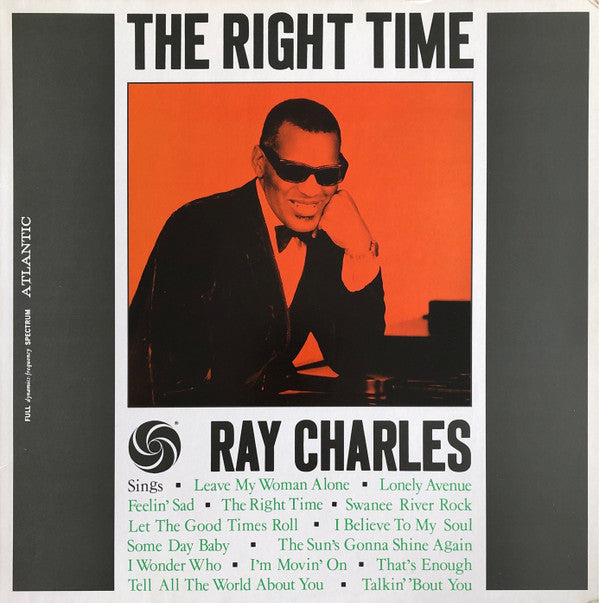 Ray Charles : The Right Time (LP, Comp, Mono)