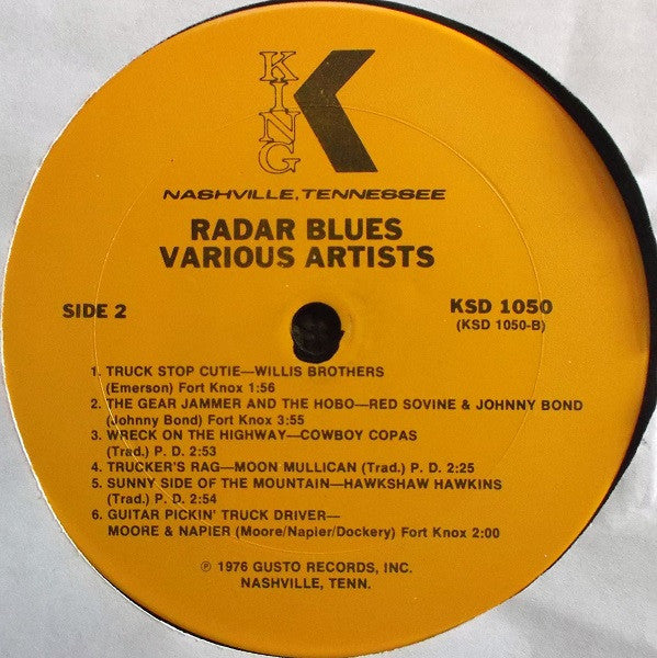 Various : Radar Blues (LP, Comp)