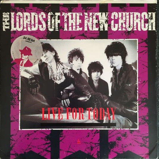 The Lords Of The New Church* : Live For Today (12", Promo)