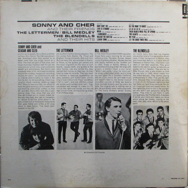 Sonny And Cher And Friends* : Baby Don't Go (LP, Comp, Mono)