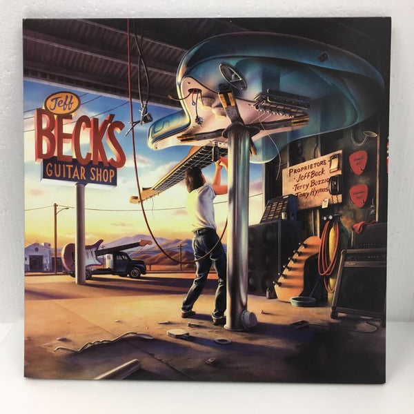 Jeff Beck With Terry Bozzio And Tony Hymas : Jeff Beck's Guitar Shop (LP, Album, RE, RM, 180)