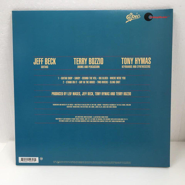 Jeff Beck With Terry Bozzio And Tony Hymas : Jeff Beck's Guitar Shop (LP, Album, RE, RM, 180)
