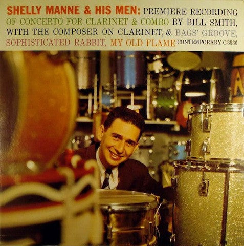 Shelly Manne & His Men : Vol. 6:  "Concerto For Clarinet & Combo," Etc. (LP, Album, Mono)