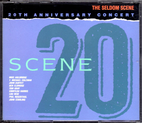 The Seldom Scene : Scene 20 (20th Anniversary Concert) (2xCD, Album)