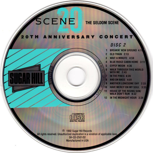 The Seldom Scene : Scene 20 (20th Anniversary Concert) (2xCD, Album)
