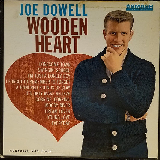 Joe Dowell : Wooden Heart  (LP, Album, Mono)