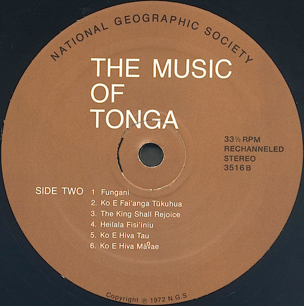 Various : The Music Of Tonga (LP, Album, Gat)