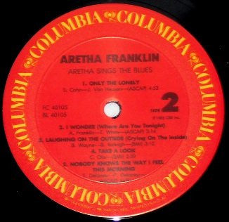 Aretha Franklin : Aretha Sings The Blues (LP, Comp)