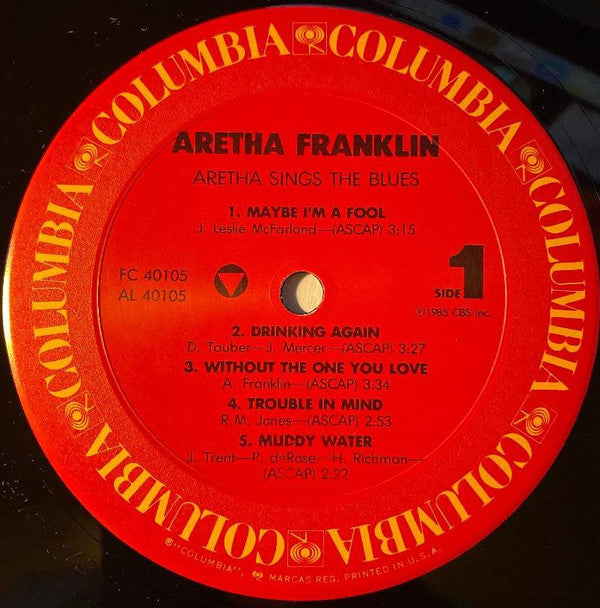 Aretha Franklin : Aretha Sings The Blues (LP, Comp)