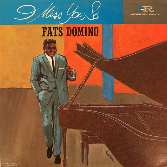Fats Domino : I Miss You So (LP, Album, Mono)