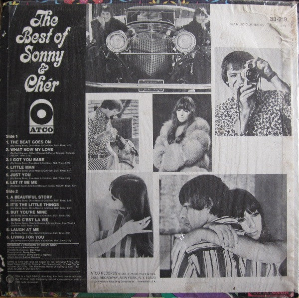 Sonny & Cher : The Best Of Sonny & Cher (LP, Comp, Club, RE)