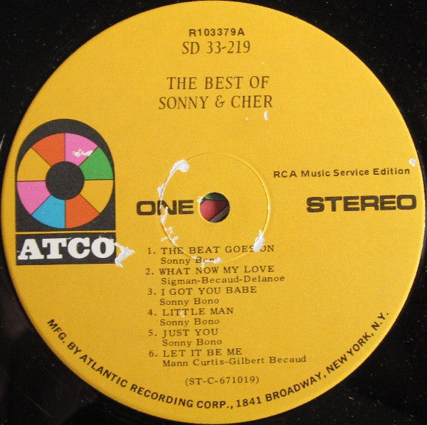 Sonny & Cher : The Best Of Sonny & Cher (LP, Comp, Club, RE)