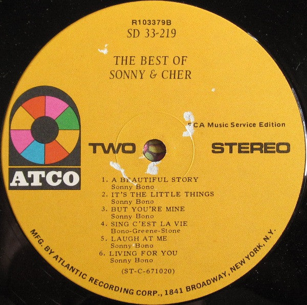 Sonny & Cher : The Best Of Sonny & Cher (LP, Comp, Club, RE)