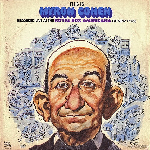 Myron Cohen : This Is Myron Cohen (2xLP, Comp)