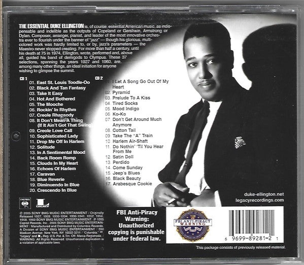 Duke Ellington : The Essential Duke Ellington (2xCD, Comp)