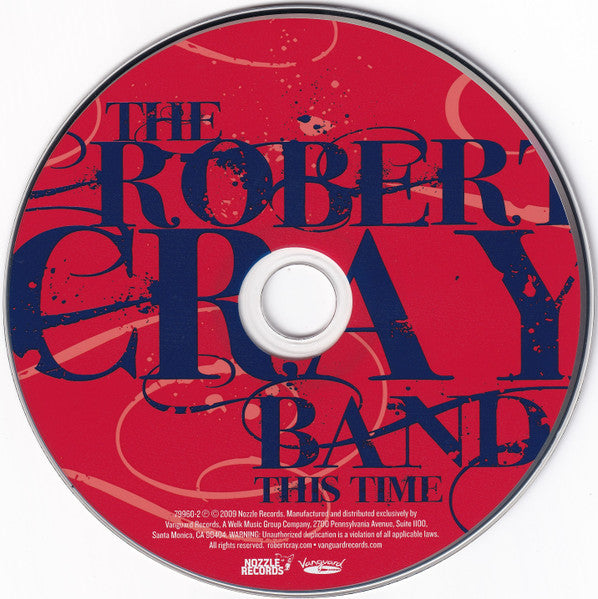The Robert Cray Band : This Time (CD, Album)