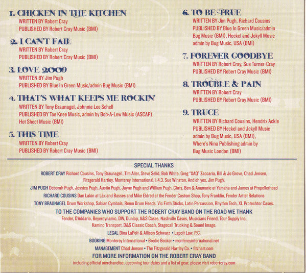 The Robert Cray Band : This Time (CD, Album)