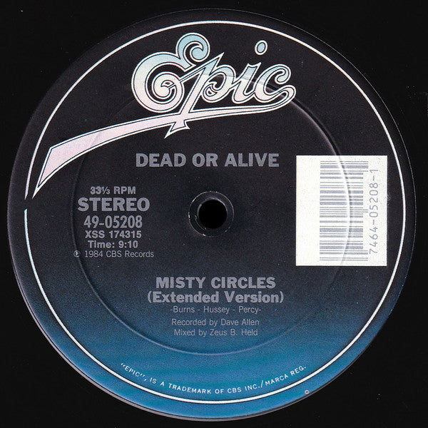Dead Or Alive : You Spin Me Round (Like A Record) (Murder Mix) (12")