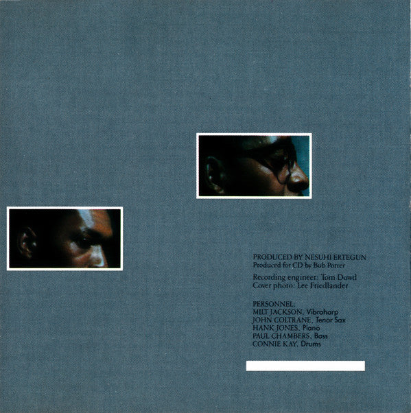 Milt Jackson & John Coltrane : Bags & Trane (CD, Album, RE)