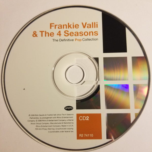 Frankie Valli & The 4 Seasons* : The Definitive Pop Collection (2xCD, Comp, RM)
