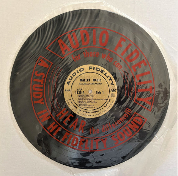 Harry Breuer And His Quintet : Mallet Magic (LP, Album, Mono)