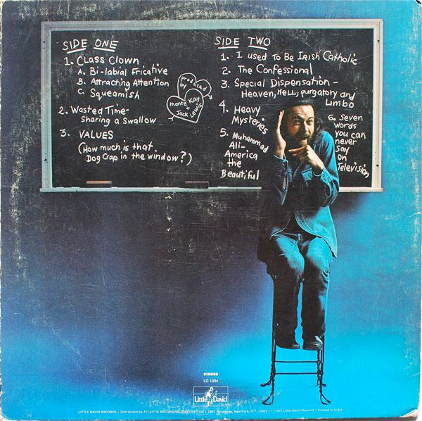 George Carlin : Class Clown (LP, Album, RI,)