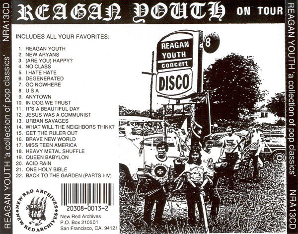 Reagan Youth : A Collection Of Pop Classics (CD, Comp, RE, Rai)
