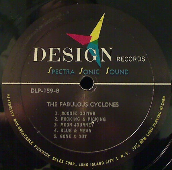 The Champs  /  The Fabulous Cyclones : Spotlight On The Champs & The Fabulous Cyclones (LP, Mono)