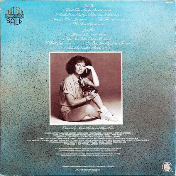 Lulu : Don't Take Love For Granted (LP, Album)